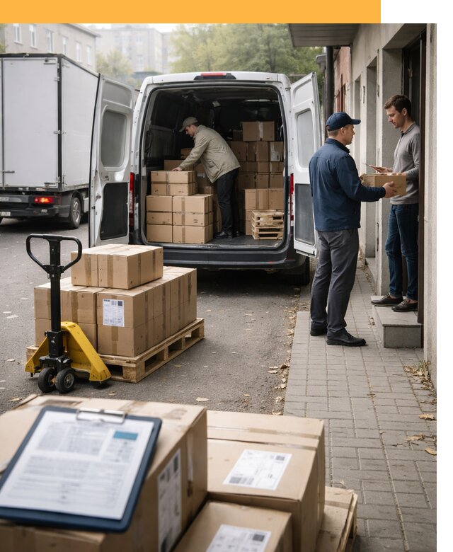 Доставка грузов от двери до двери с таможней от 48866 руб.