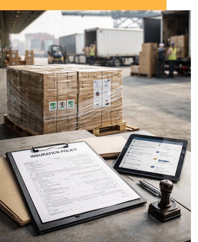 Страхование международных грузов от 3801 руб, полная защита