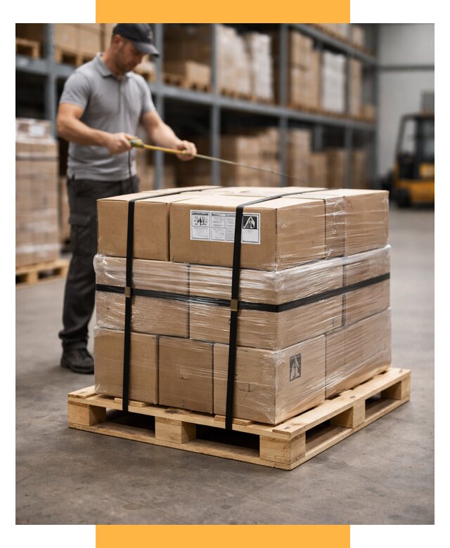 Упаковка и паллетирование грузов от 3801 р. | СетСервис-Крп