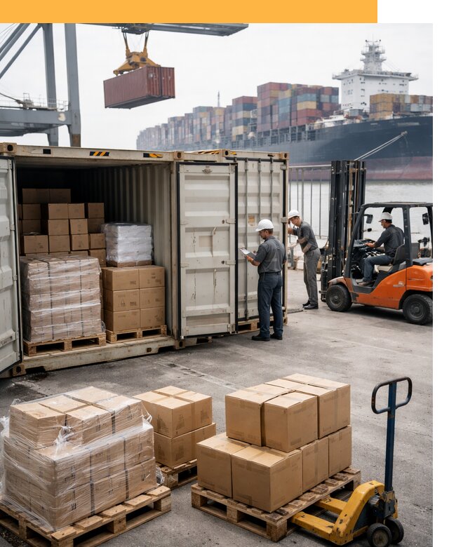 Контейнерные перевозки из Китая под ключ от 130308 руб/контейнер