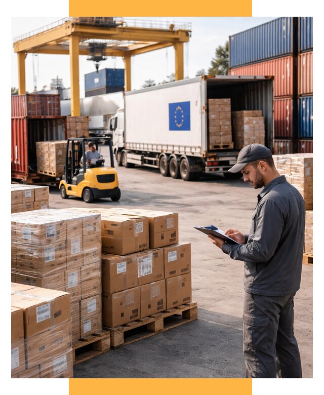 Доставка грузов из Европы от 13031 р., логистика СетСервис-Крп