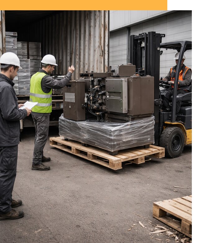 Доставка промышленного оборудования из Европы от 48866