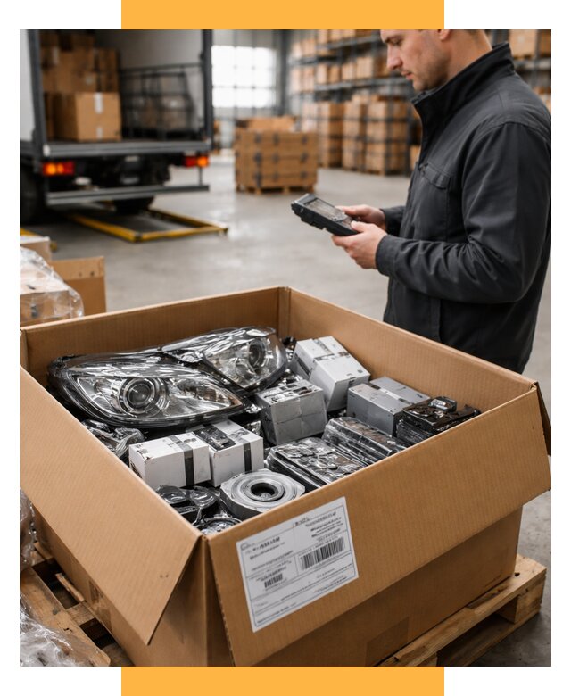 Доставка автозапчастей из Европы под ключ от 13574 р. | СетСервис-Крп