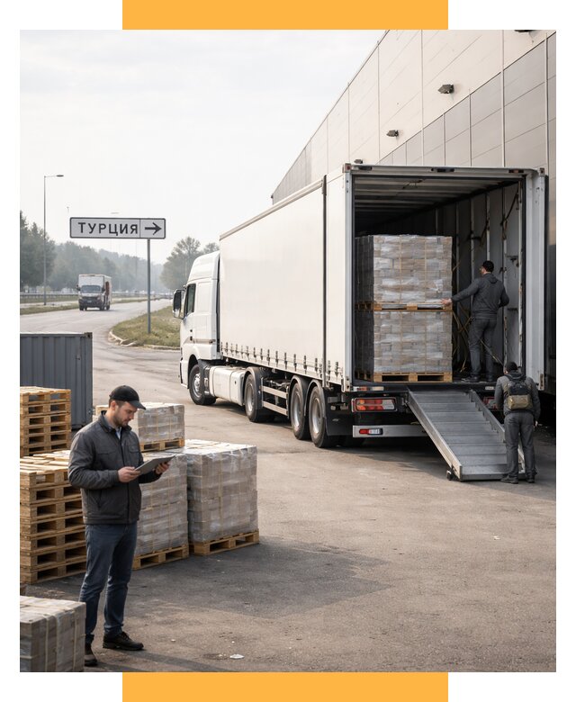 Автоперевозки и доставка фурой из Турции от 130308 р. | СетСервис-Крп