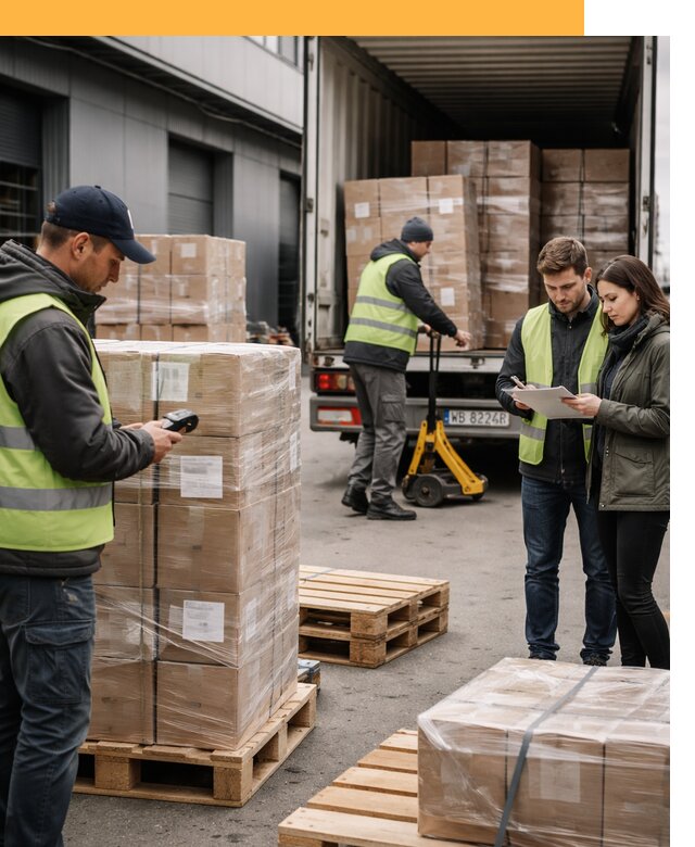 Доставка грузов из Польши: морем, авто и авиа от 8144