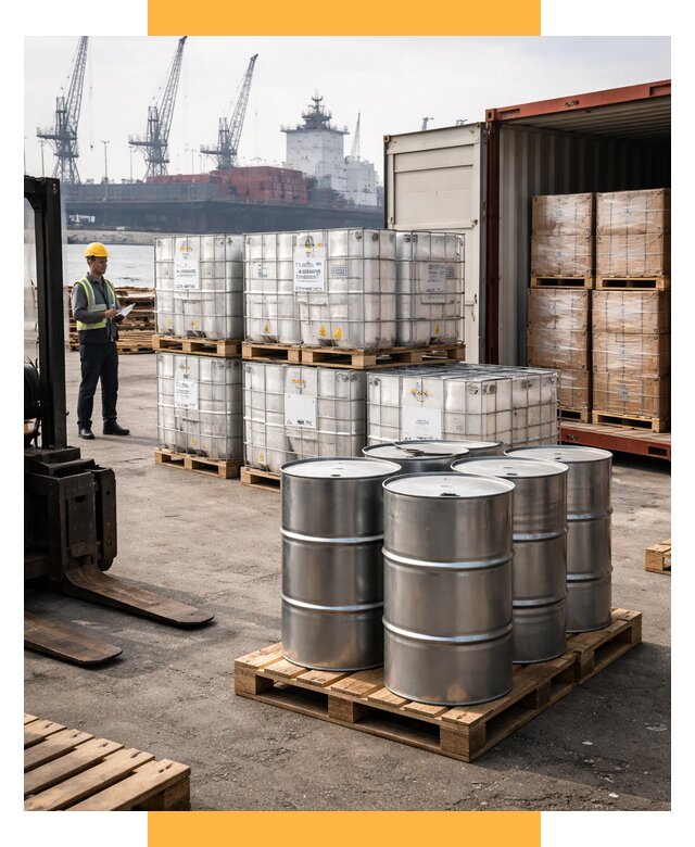 Доставка химического сырья из Индии от 271475 р. | СетСервис-Крп