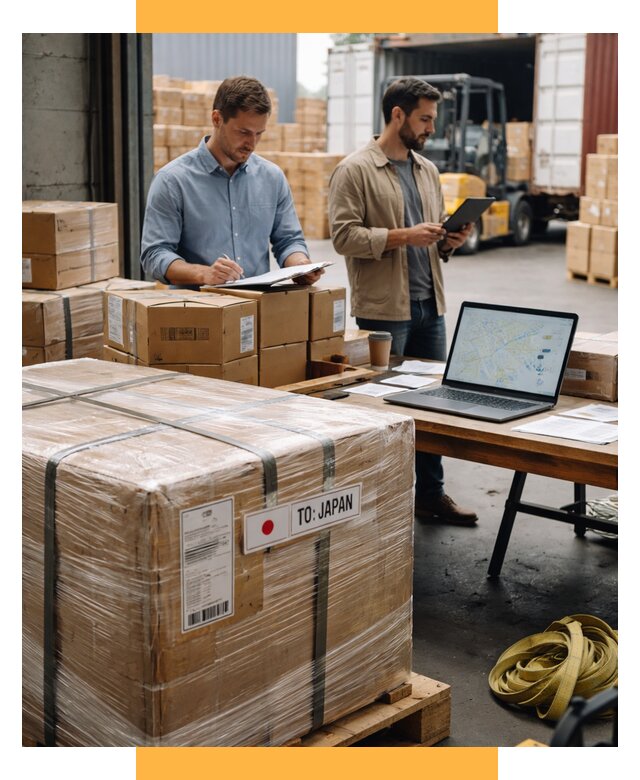 Доставка грузов в Японию от 27148 р., логистика СетСервис-Крп