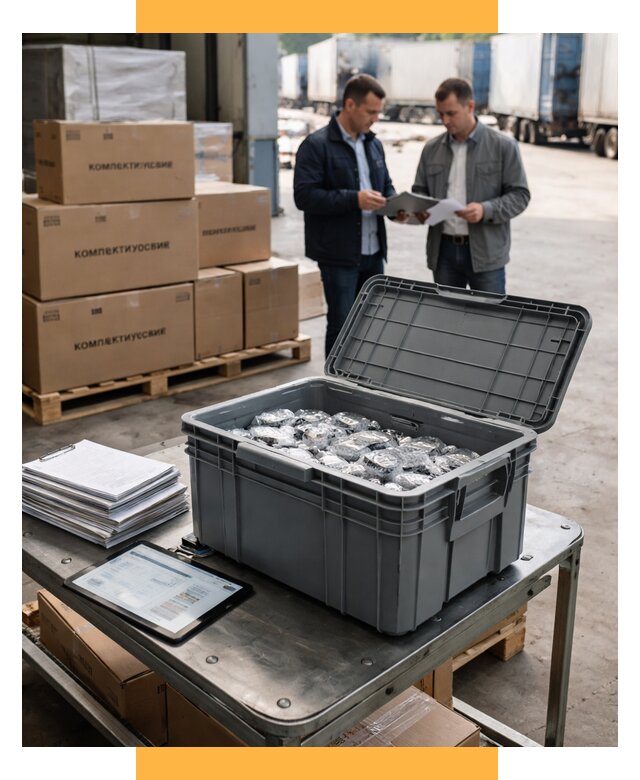 Перевозка комплектующих из Китая от 7058 р. | СетСервис-Крп