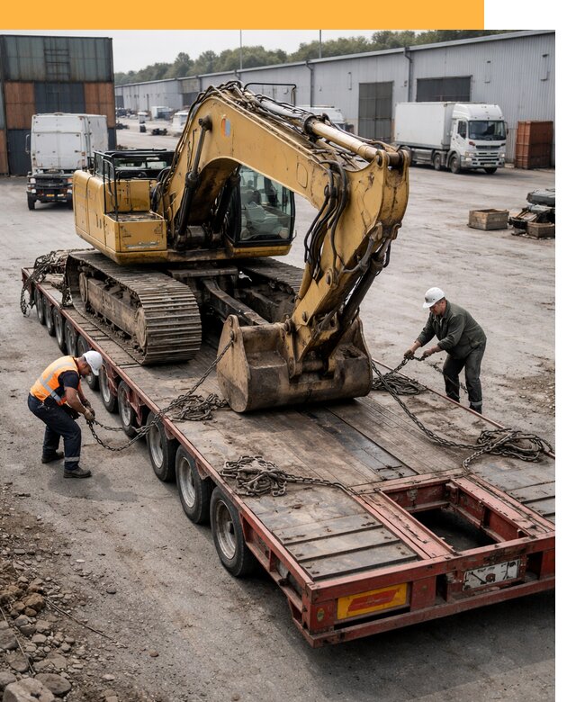 Перевозка спецтехники по России и миру от 48866 руб