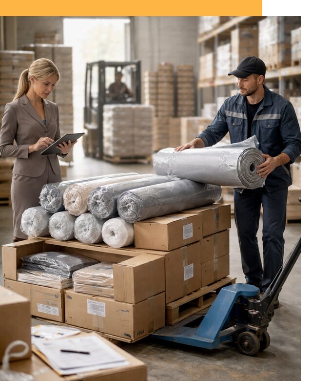 Перевозка текстиля по миру от 16289 руб. с таможней и страхованием