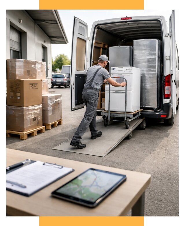 Перевозка бытовой техники от 7058 р. - логистика СетСервис-Крп