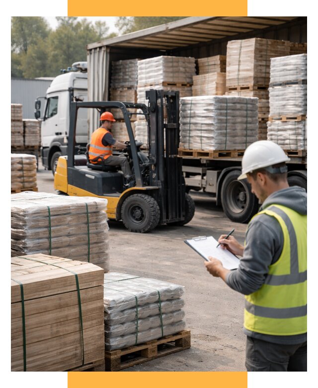 Перевозка строительных материалов от 5972 р. | СетСервис-Крп