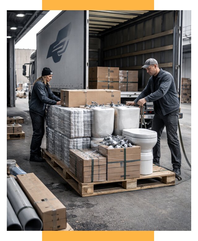 Перевозка сантехники под ключ от 1955 р. | СетСервис-Крп