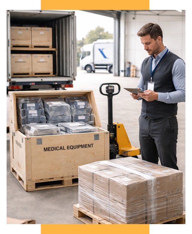 Перевозка медицинского оборудования от 16289 р. в СетСервис-Крп