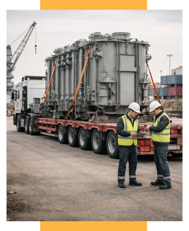 Перевозка негабаритных грузов под ключ от 130308 р., СетСервис-Крп