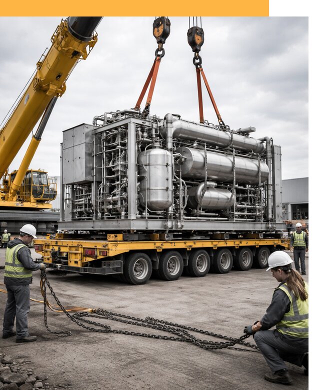 Перевозка тяжеловесных грузов по миру от 162885 руб