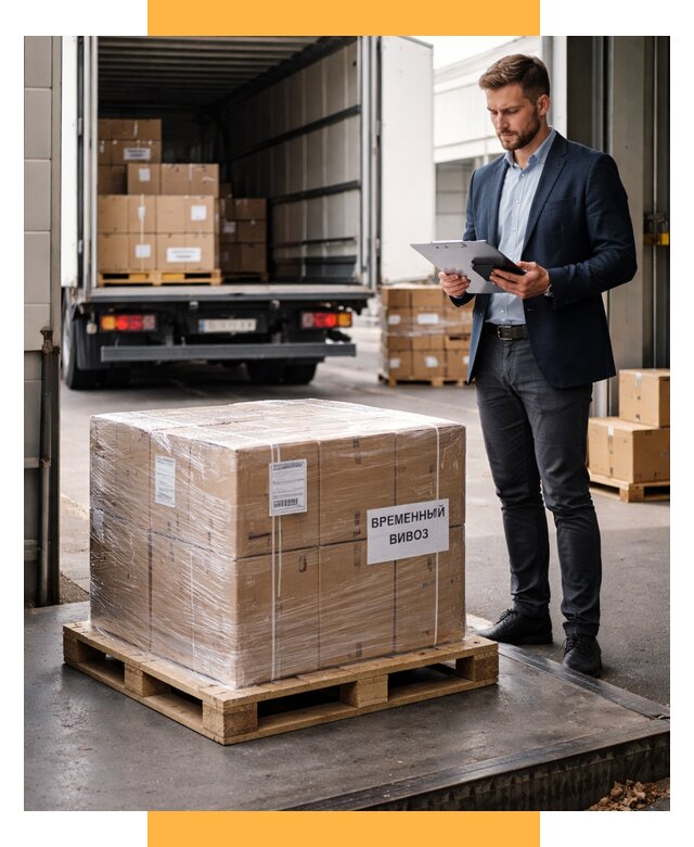 Временный вывоз товаров под ключ от 8687 р. | СетСервис-Крп
