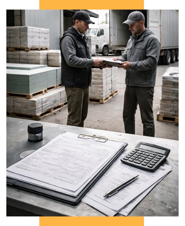 Таможенное оформление стройматериалов от 9230 р. | СетСервис-Крп